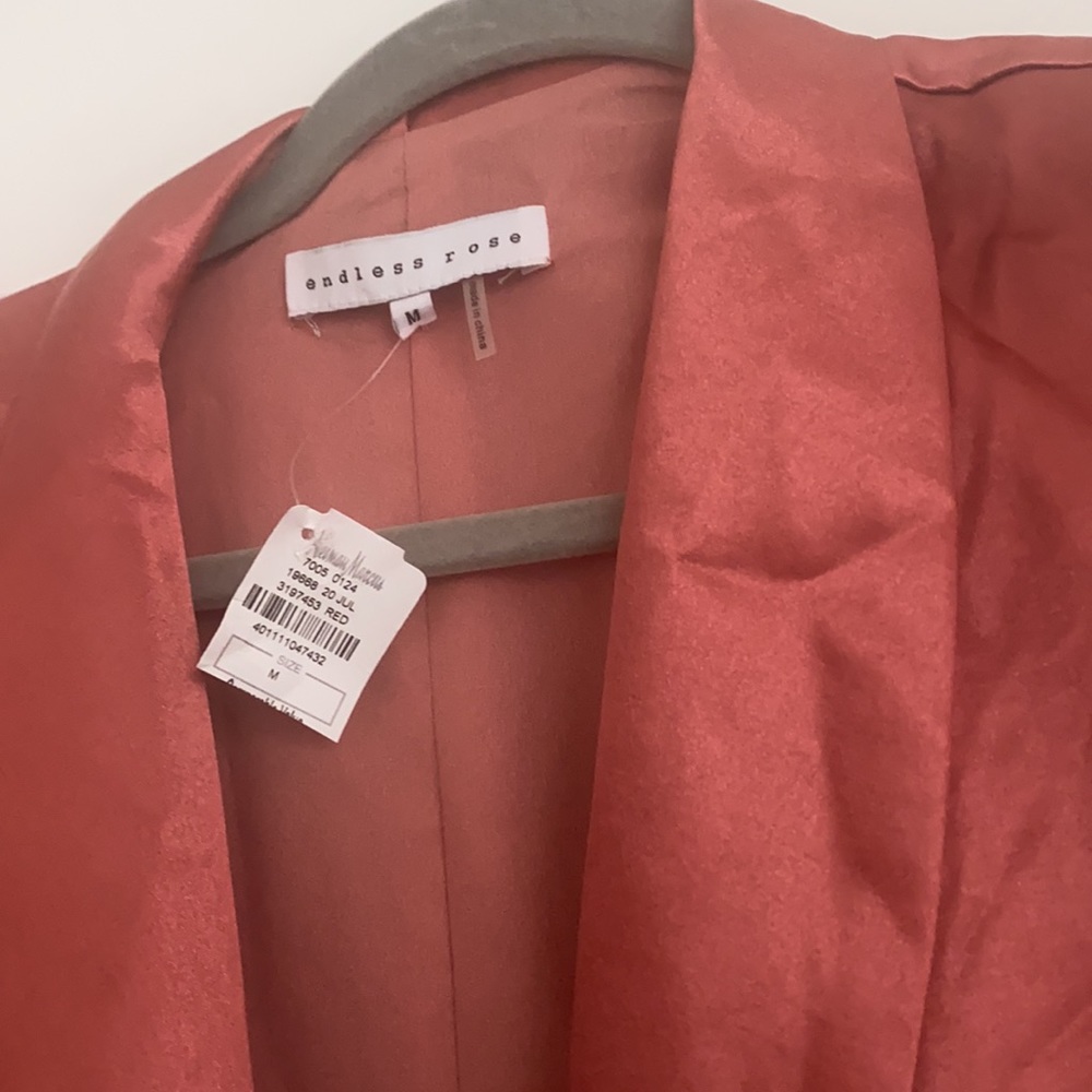 Endless Rose Satin Blazer Dress - Picture 4 of 5